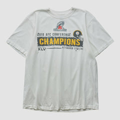 Fanatics Pittsburgh Steelers Reebok 2010 T-shirt White Vintage