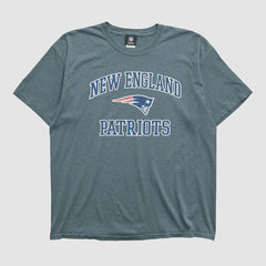 Fanatics New England Patriots NFL 2010s T-shirt Dark Heather Gray Vintage