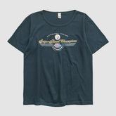 Fanatics Pittsburgh Steelers Anvil 2006 T-shirt Navy Vintage