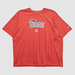 Fanatics New England Patriots Reebok 2000s T-shirt Red Vintage