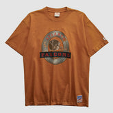 Fanatics Atlanta Falcons Nutmeg Mills 90s T-shirt Clay Vintage