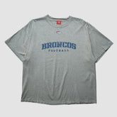 Fanatics Denver Broncos NFL 2000s T-shirt Heather Gray Vintage