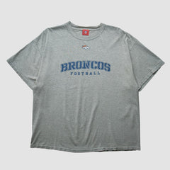 Fanatics Denver Broncos NFL 2000s T-shirt Heather Gray Vintage