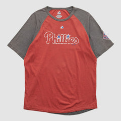 Philadelphia Phillies Majestic 2000s T-shirt - Red - Vintage - Fanatics Sale