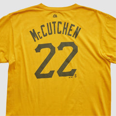 Pittsburgh Pirates Majestic 2000s T-shirt - Yellow - Vintage - Fanatics on Sale