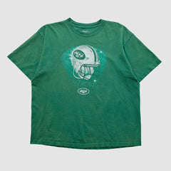 Fanatics New York Jets Reebok 2000s T-shirt Green Vintage