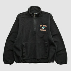 Fanatics Miami Dolphins Champion 2000s 1/4 Zip Sweatshirt Black Vintage