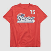 Fanatics New England Patriots Reebok 2000s T-shirt Red Vintage