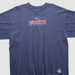 Fanatics New England Patriots Reebok 2000s T-shirt Navy Vintage
