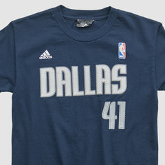 Dallas Mavericks 2010s T-shirt for sale Navy Vintage | Adidas
