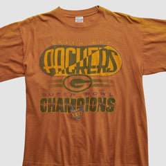 Fanatics Green Bay Packers True Fan 1997 T-shirt Clay Vintage