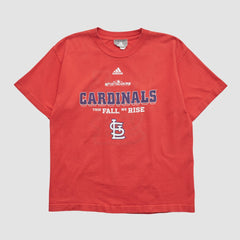 St. Louis Cardinals Adidas 2011 T-shirt - Red - Vintage - Fanatics Online
