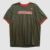 Chicago Bulls 2000s T-shirt for sale Olive Vintage | Nike outlet
