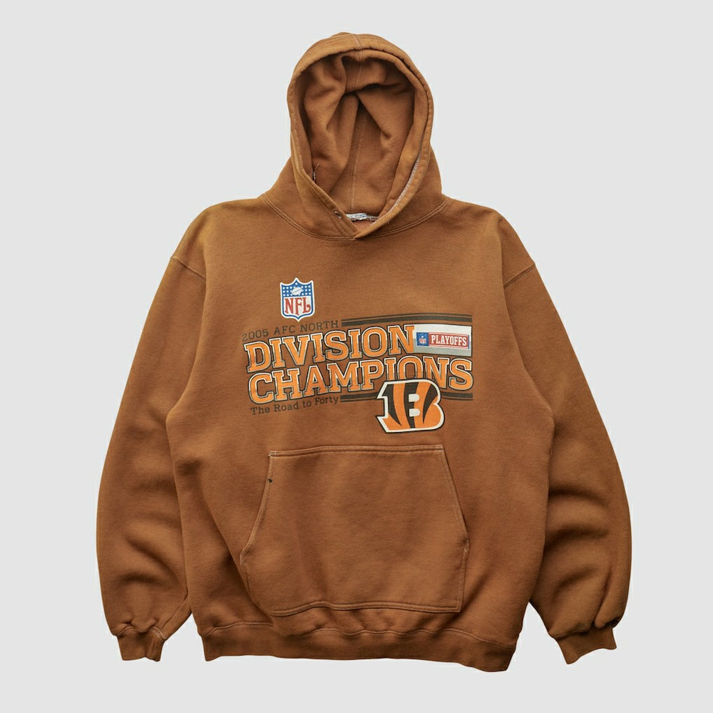 Fanatics Cincinnati Bengals 2005 Hooded Pullover Sweatshirt Clay Vintage