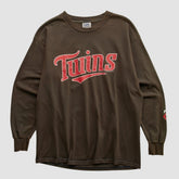 Minnesota Twins Lee Sport 2004 Long Sleeve T-shirt - Brown - Vintage - Fanatics Sale