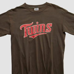 Minnesota Twins Lee Sport 2004 Long Sleeve T-shirt - Brown - Vintage - Fanatics Sale
