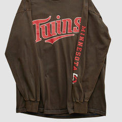 Minnesota Twins Lee Sport 2004 Long Sleeve T-shirt - Brown - Vintage - Fanatics Sale