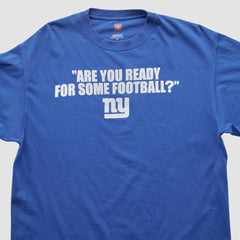 Fanatics New York Giants NFL 2000s T-shirt Blue Vintage
