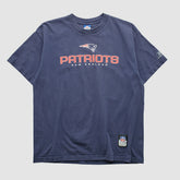 Fanatics New England Patriots Reebok 2000s T-shirt Navy Vintage