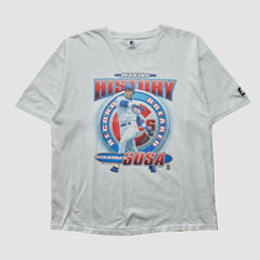 Sammy Sosa Starter 1998 T-shirt - White - 2XVintage - Fanatics Sale