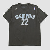 Memphis Grizzlies 2010s T-shirt Black Vintage | Adidas discount