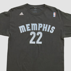 Memphis Grizzlies 2010s T-shirt Black Vintage | Adidas discount
