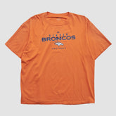 Fanatics Denver Broncos NFL 2000s T-shirt Orange Vintage