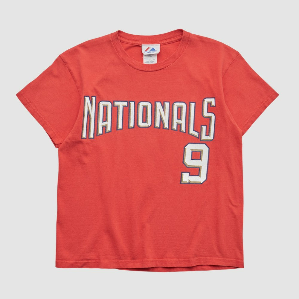 Washington Nationals Majestic 2000s T-shirt - Red - Yth XVintage - Fanatics Online