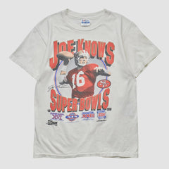 Fanatics San Francisco 49ers Hanes 90s T-shirt White Vintage