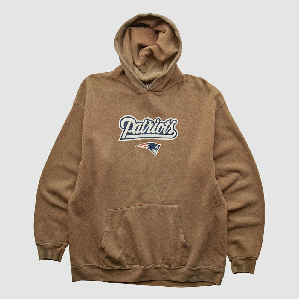 Fanatics New England Patriots NFL 2000s Hooded Pullover Sweatshirt Clay Vintage
