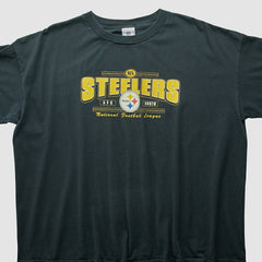 Fanatics Pittsburgh Steelers NFL 2000s T-shirt Black Vintage