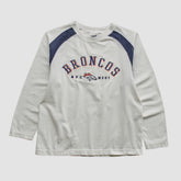 Fanatics Denver Broncos CSA 90s Long Sleeve T-shirt White Vintage
