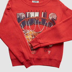 Chicago Bulls Lee Apparel 90s Pullover Sweatshirt Red Vintage | Vintage discount
