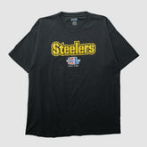 Fanatics Pittsburgh Steelers Reebok 2006 T-shirt Black Vintage