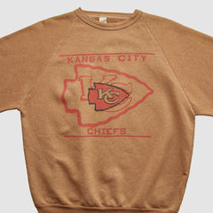 Fanatics Kansas City Chiefs Pullover Sweatshirt Clay Vintage