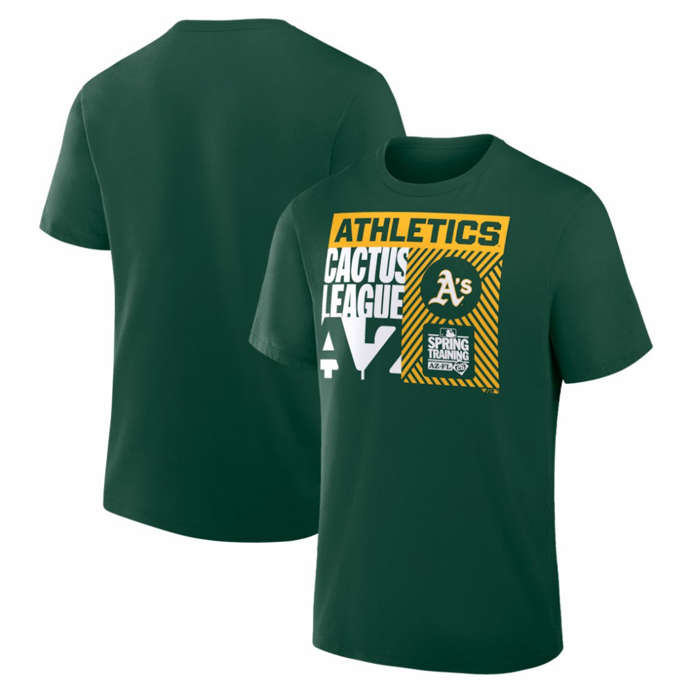 Athletics 2026 Spring Training True Icon T-Shirt - Green - MLB Sale