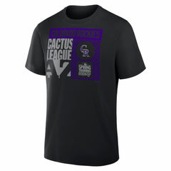 Colorado Rockies 2026 Spring Training True Icon T-Shirt - Black - MLB on Sale