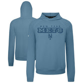 New York Mets Levelwear Mandate Tri-Blend Hoodie - Blue - MLB Online