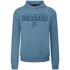 Pittsburgh Pirates Levelwear Mandate Tri-Blend Hoodie - Blue - MLB on Sale
