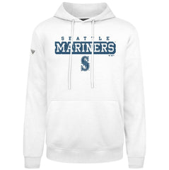 Seattle Mariners Levelwear Podium Hoodie - White - MLB Lifestyle