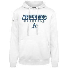 Athletics Levelwear Podium Hoodie - White - MLB on Sale