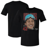 Quinn Hughes US Men's Hockey 500 Level Goggles T-Shirt - Black - NHL 203959023