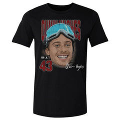Quinn Hughes US Men's Hockey 500 Level Goggles T-Shirt - Black - NHL 203959023
