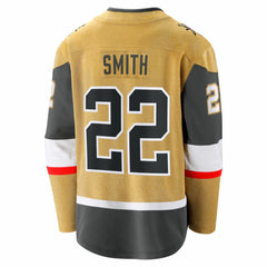 Cole Smith Vegas Golden Knights Fanatics Home Breakaway Jersey - Gold - NHL 203966573