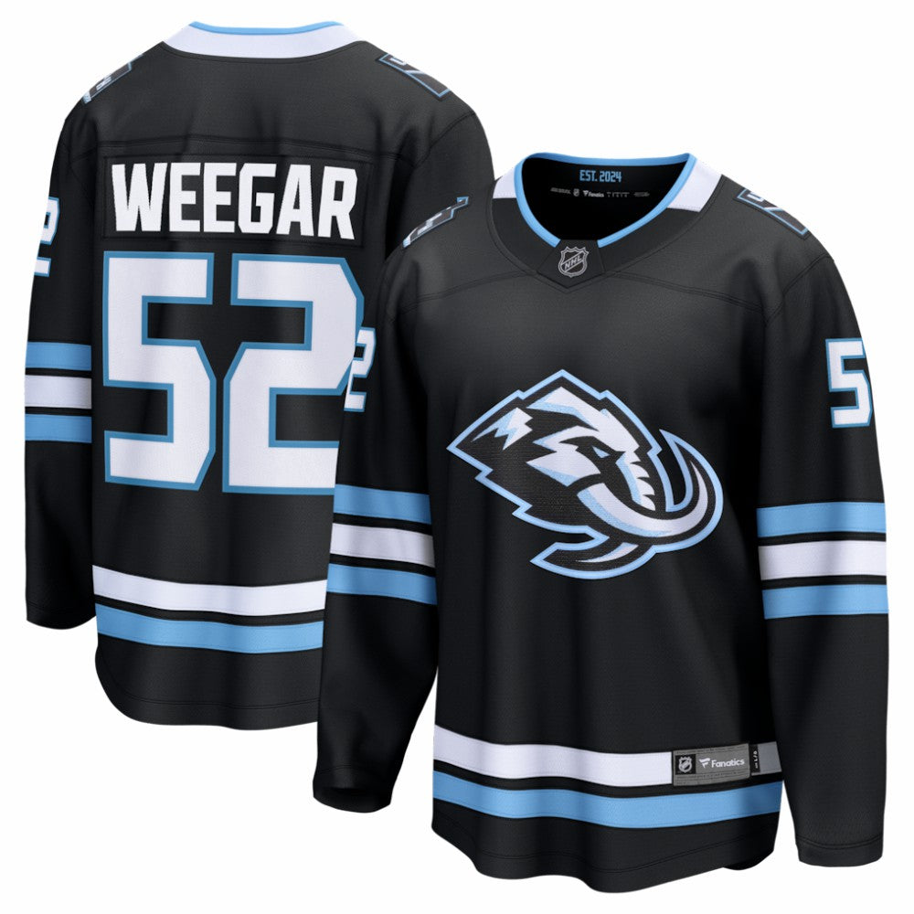 MacKenzie Weegar Utah Mammoth Fanatics Home Breakaway Jersey - Black - NHL 203969159