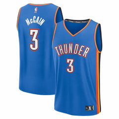 Jared McCain Oklahoma City Thunder Fast Break Replica Jersey Icon Edition Blue | Fanatics Near Me