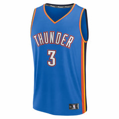 Jared McCain Oklahoma City Thunder Fast Break Replica Jersey Icon Edition Blue | Fanatics Near Me