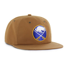 Buffalo Sabres Carhartt x '47 Captain Snapback Hat - Tan - NHL 203972608