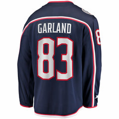 Conor Garland Columbus Blue Jackets Fanatics Home Breakaway Jersey - Navy - NHL 203973204