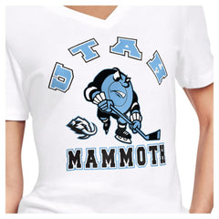 Utah Mammoth Starter Women's Tough Puck T-Shirt - White - NHL 203995166